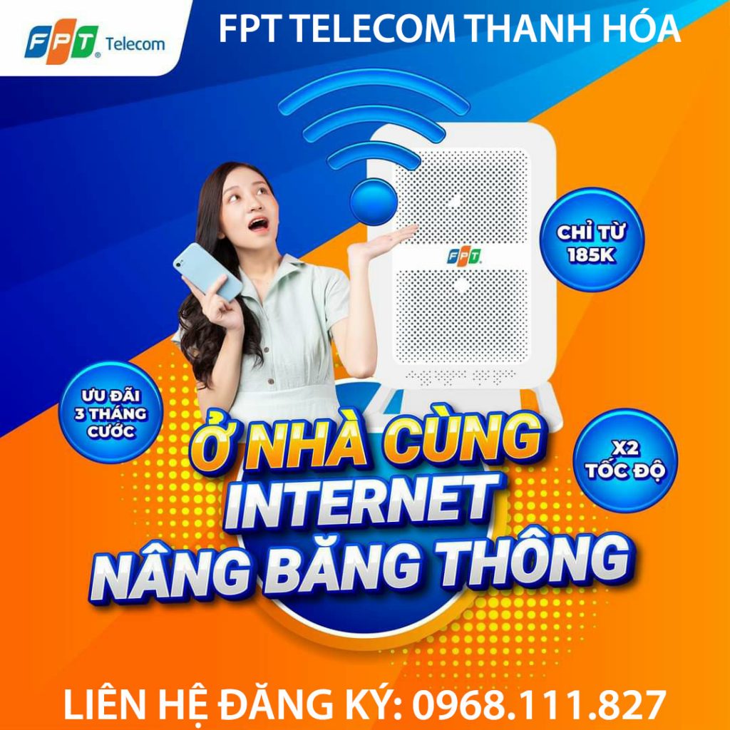 Đăng ký lắp mạng internet FPT Thanh Hóa