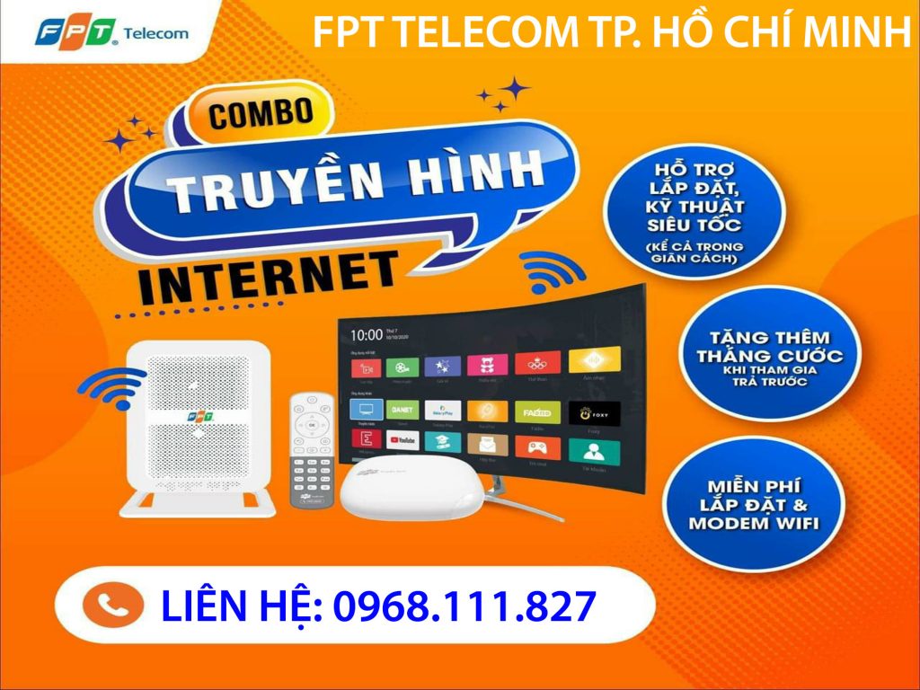 Đăng ký lắp mạng FPT TP. Hồ Chí Minh