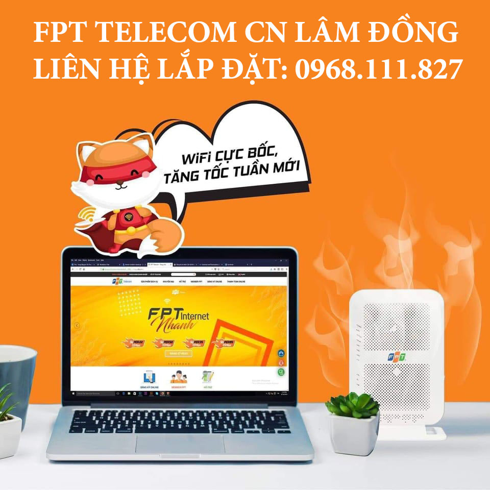 Đăng ký internet FPT Lâm Đồng