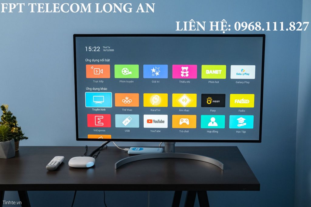 Đăng ký combo internet & truyền hình FPT Long An