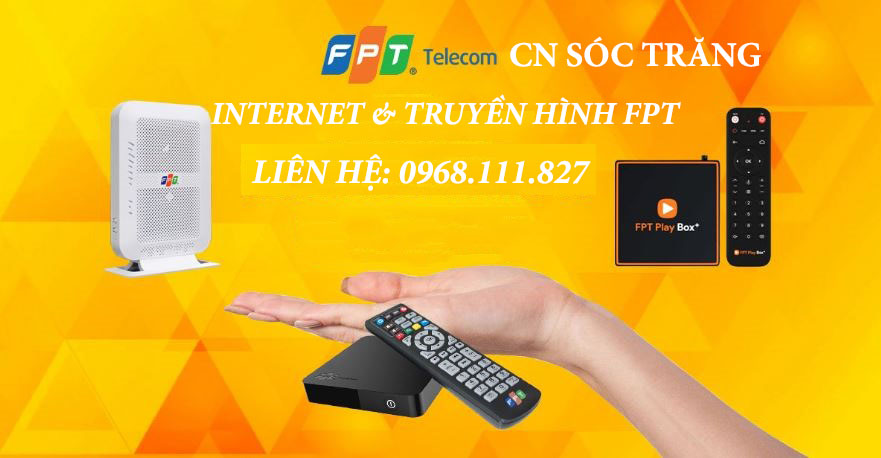 Đăng ký internet & truyền hình FPT Sóc Trăng