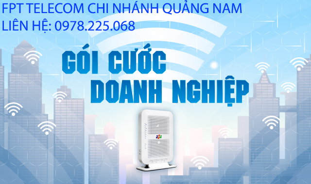 Đăng ký lắp mạng FPT Doanh nghiệp tại Quảng Nam