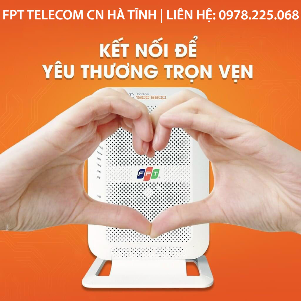 Đăng ký combo internet & truyền hình FPT Hà Tĩnh